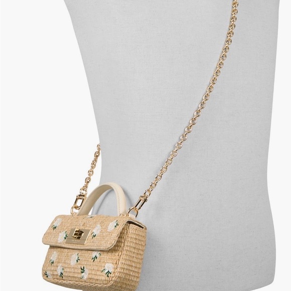 Ted Baker London Floral Embroidered Mini Bag NWT - Picture 2 of 10